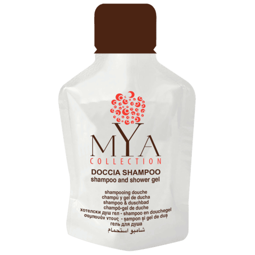 Shower gel & Shampoo stand up 30 ml - Mya Collection Line