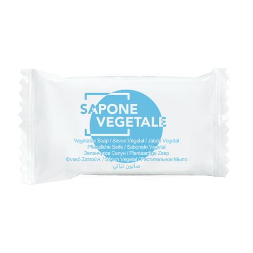Oval vegetable soap in flowpack 9 g - Whity Line